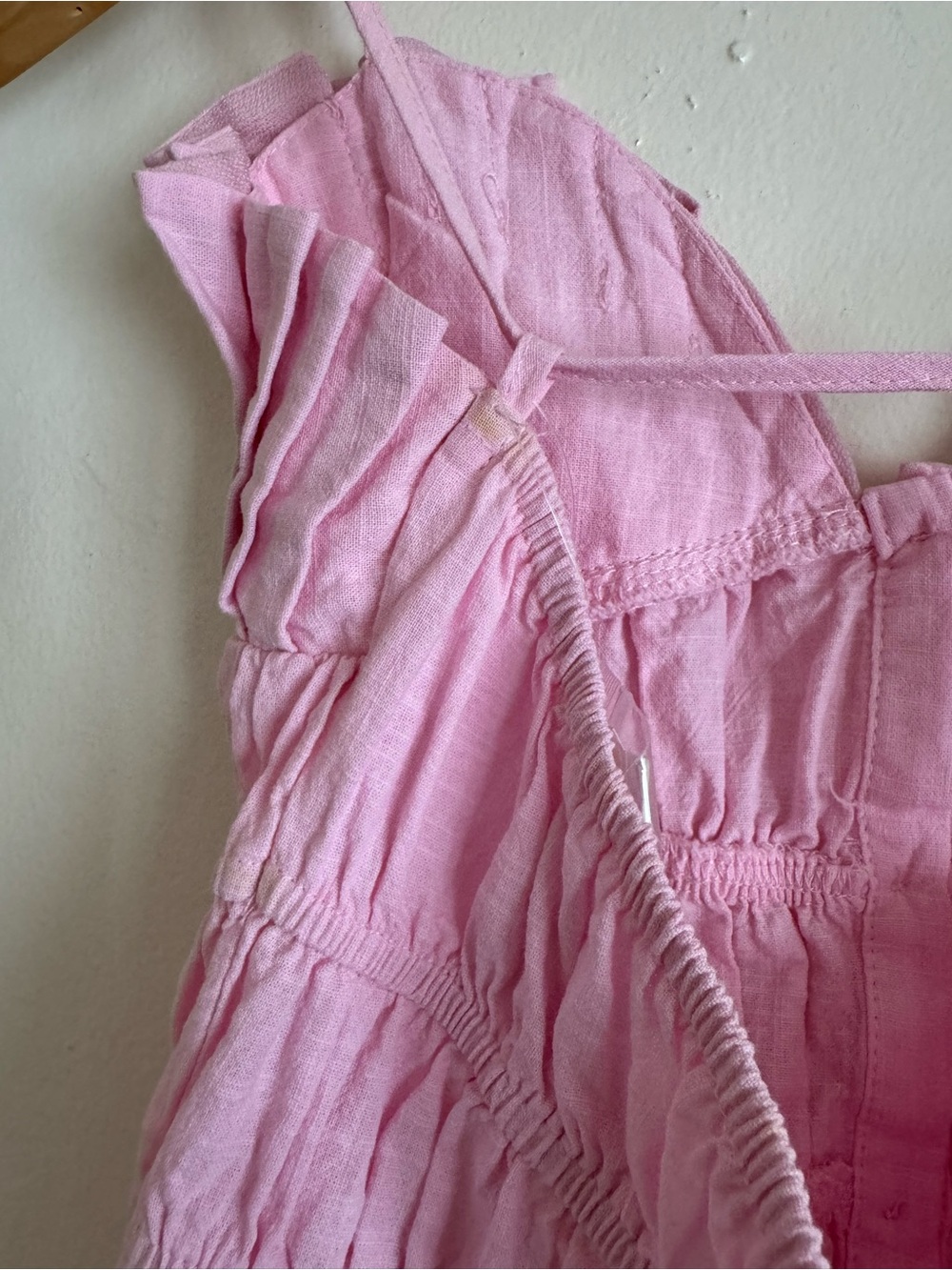 SNDYS Mahalia Sweetheart Pink Mini Dress with Spaghetti Straps - Picture 9 of 11